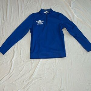 Umbro soccer 1/4 zip pullover size: men’s M